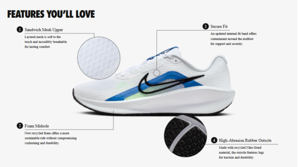 Nike Downshifter-13 Running Shoes - Image 11